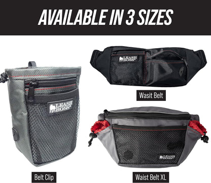 Dog Treat Pouch for Training | Training Treat Pouches for Pet Training | Treat Bag for Dog Training | Portable Kibble Snack Container for Pets | Fanny Pack Waist Belt Transport On The Go