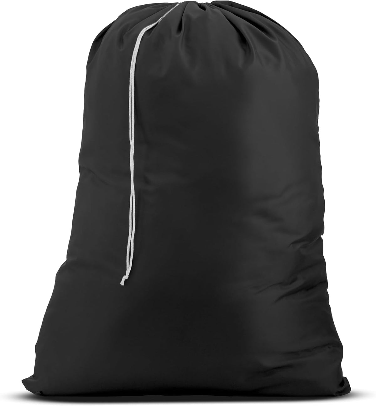 Extra Large Laundry Bag 30 x 40 - Heavy Duty Nylon, Locking Drawstring, Machine Washable, Holds 3 Loads, Dirty Clothes Sack for Travel, Dorm, College | (Orange)