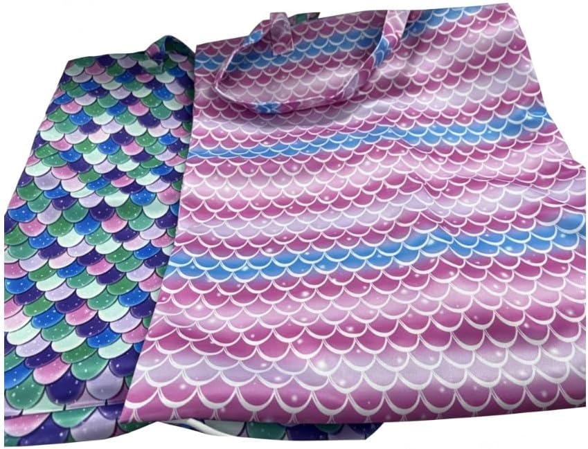 2 Pack Waterproof Hanging Wet Dry Bags, 16x20 inch Washable Damp Laundry Pouch for Diaper Reusable Travel Organizer Tote Bag for Swimsuits Beach Gym Pool Wet Clothes