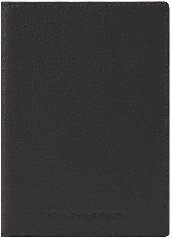 Porsche RFID Blocking Leather Passport Wallet, Slim Family Travel Organizer for 6, Designer Zipper Passport Holder with Card Slots, Luxury Travel Document Organizer