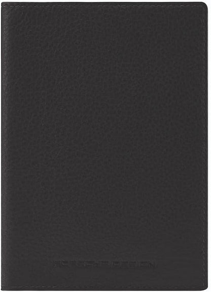 Porsche RFID Blocking Leather Passport Wallet, Slim Family Travel Organizer for 6, Designer Zipper Passport Holder with Card Slots, Luxury Travel Document Organizer