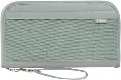 Travel Document Organizer, Polyester Passport Wallet for Passports and Tickets, Compact Folder (1 PC)
