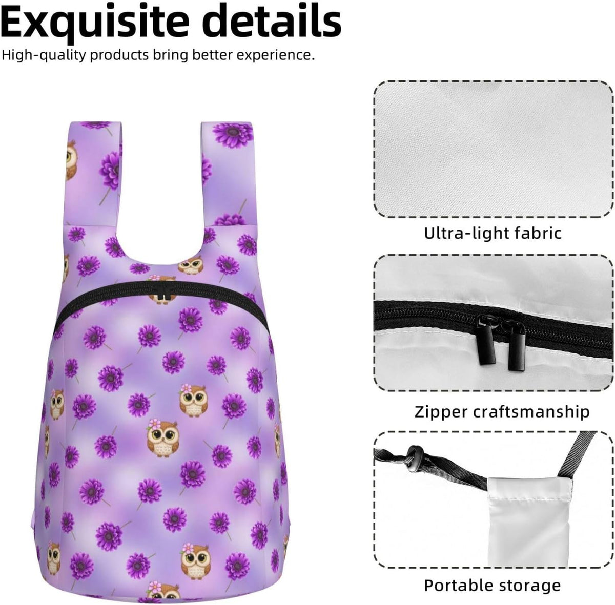 Lightweight Packable Backpack Foldable Hiking Backpacks Nanotechnology And Physics Sketch Elements Science Compact Folding Daypack for Travel