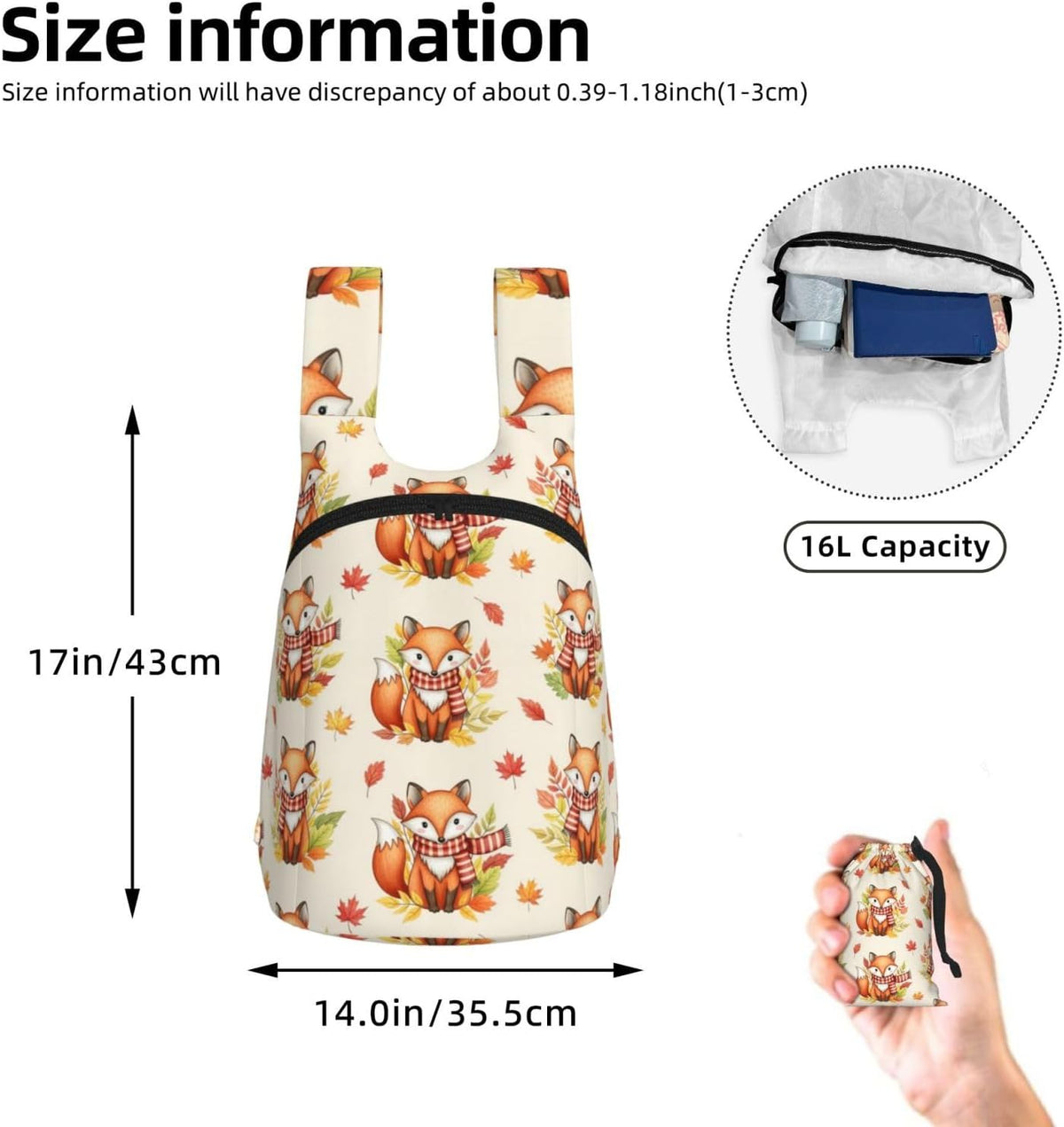 Lightweight Packable Backpack Foldable Hiking Backpacks Nanotechnology And Physics Sketch Elements Science Compact Folding Daypack for Travel