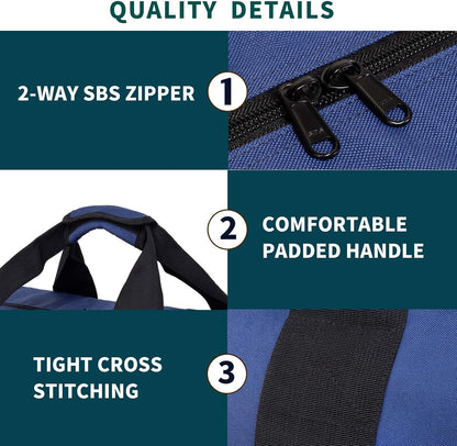 Extra Large Duffle Bag for Travel - 100L Duffel Bag for Men Gear Bag for Storage Foldable Weekender Bag for Overnight Camping - Black