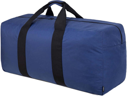 Extra Large Duffle Bag for Travel - 100L Duffel Bag for Men Gear Bag for Storage Foldable Weekender Bag for Overnight Camping - Black