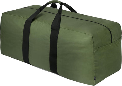Extra Large Duffle Bag for Travel - 100L Duffel Bag for Men Gear Bag for Storage Foldable Weekender Bag for Overnight Camping - Black