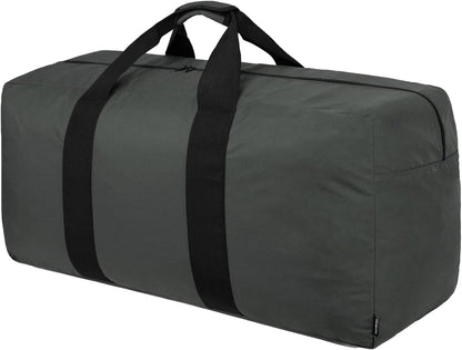 Extra Large Duffle Bag for Travel - 100L Duffel Bag for Men Gear Bag for Storage Foldable Weekender Bag for Overnight Camping - Black
