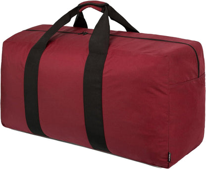 Extra Large Duffle Bag for Travel - 100L Duffel Bag for Men Gear Bag for Storage Foldable Weekender Bag for Overnight Camping - Black