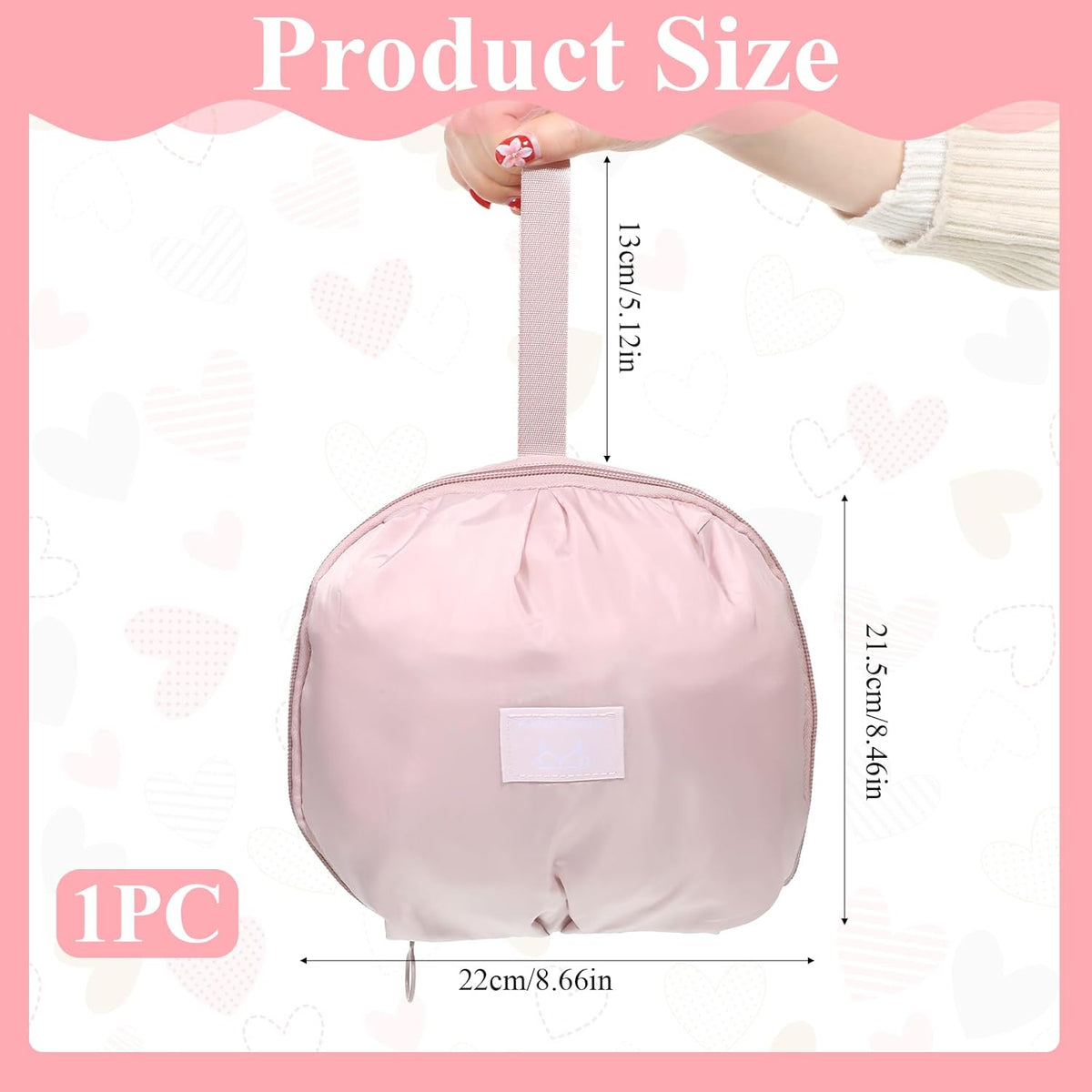Travel Underwear Organizer Bag,Portable Lingerie Travel Bags Multi-Compartment Storage Underwear Bag For Traveling Lingerie Storage,Ideal For Suitcases and Carry-Ons