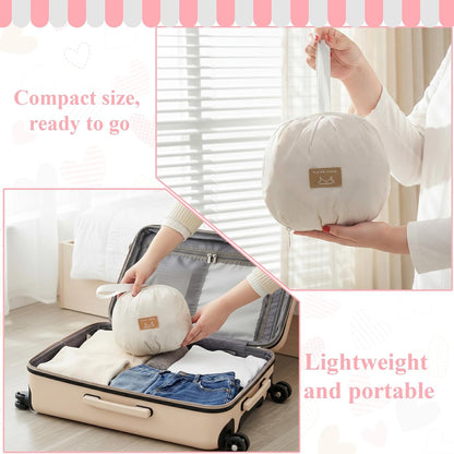 Travel Underwear Organizer Bag,Portable Lingerie Travel Bags Multi-Compartment Storage Underwear Bag For Traveling Lingerie Storage,Ideal For Suitcases and Carry-Ons