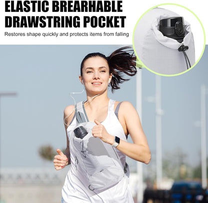 Sling Bag RFID Blocking Lightweight Crossbody Backpack Chest Shoulder Bag for Travel Sports Running Hiking