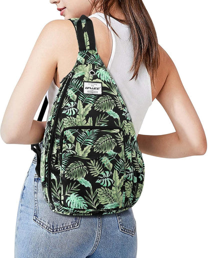 Backpack Sling for Women Anti-Water Crossbody Bag Inclined Adjustable Pack | Casual - Colors A