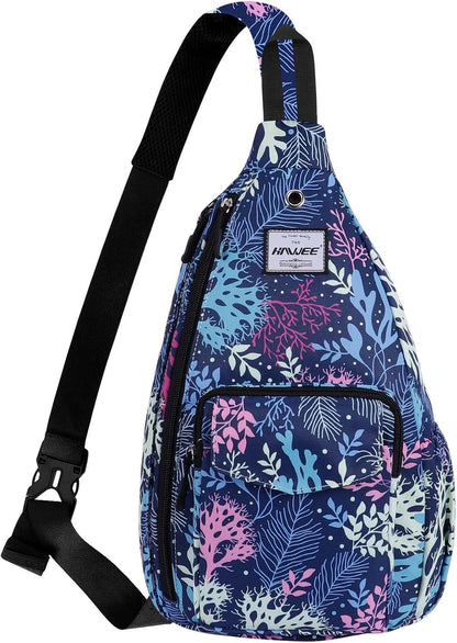 Backpack Sling for Women Anti-Water Crossbody Bag Inclined Adjustable Pack | Casual - Colors A