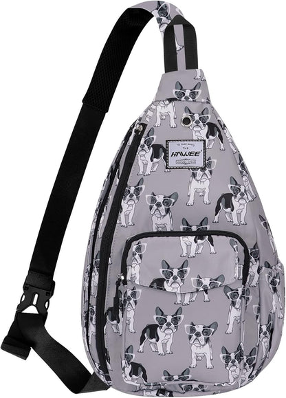 Backpack Sling for Women Anti-Water Crossbody Bag Inclined Adjustable Pack | Casual - Colors A