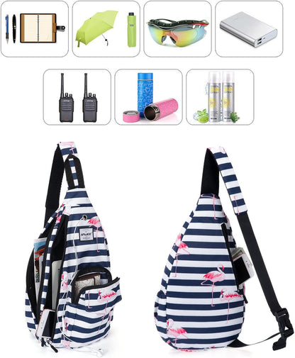 Backpack Sling for Women Anti-Water Crossbody Bag Inclined Adjustable Pack | Casual - Colors A