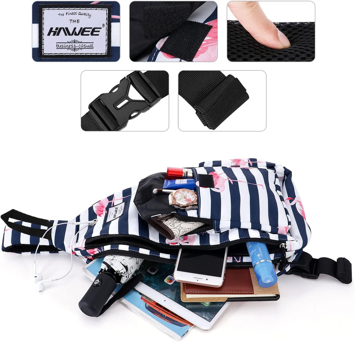 Backpack Sling for Women Anti-Water Crossbody Bag Inclined Adjustable Pack | Casual - Colors A