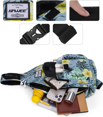 Backpack Sling for Women Anti-Water Crossbody Bag Inclined Adjustable Pack | Casual - Colors A