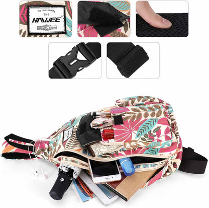 Backpack Sling for Women Anti-Water Crossbody Bag Inclined Adjustable Pack | Casual - Colors A