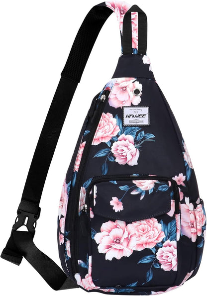 Backpack Sling for Women Anti-Water Crossbody Bag Inclined Adjustable Pack | Casual - Colors A