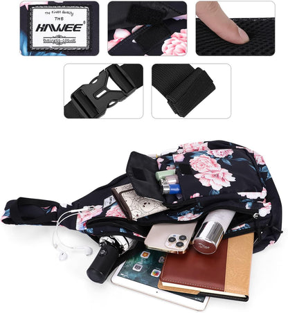 Backpack Sling for Women Anti-Water Crossbody Bag Inclined Adjustable Pack | Casual - Colors A