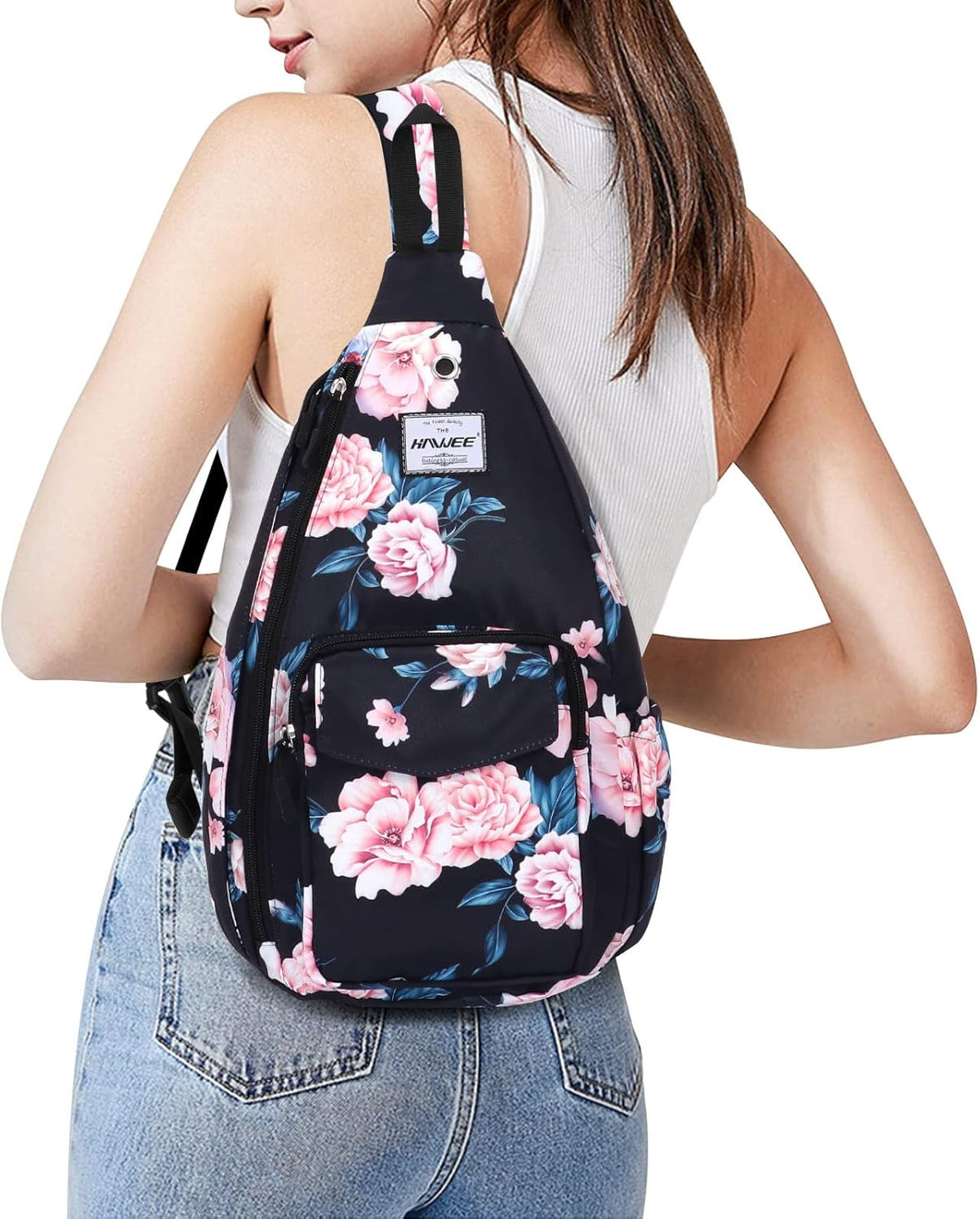 Backpack Sling for Women Anti-Water Crossbody Bag Inclined Adjustable Pack | Casual - Colors A