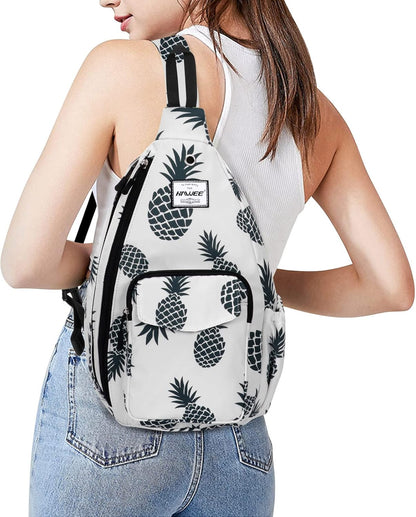 Backpack Sling for Women Anti-Water Crossbody Bag Inclined Adjustable Pack | Casual - Colors A