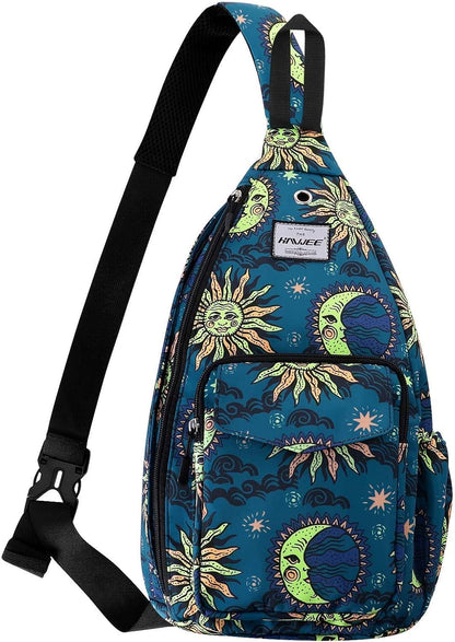 Backpack Sling for Women Anti-Water Crossbody Bag Inclined Adjustable Pack | Casual - Colors A