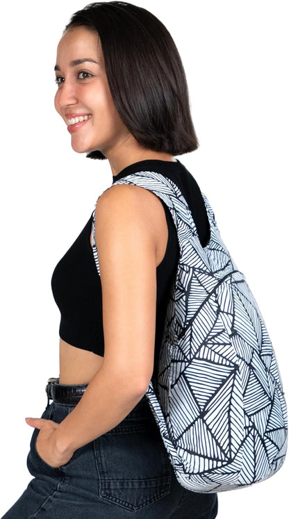 Daypack - Ultralight 16L Foldable Travel & Hiking Backpack, Reusable, Packable, Collapsible Bag for Men & Women (Gray)