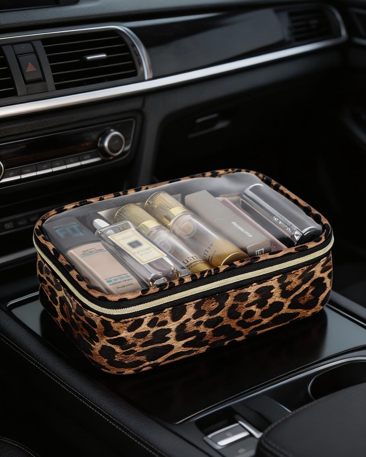 3 Pack Clear Toiletry Bag for Women, TSA Approved Organizer for Travel Size Toiletries Carry on Travel Accessories Bag Airport Airline Compliant Bag Makeup Bag Zipper Pouch Set