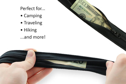 Big & Tall Trekker Money Belt … (Black)