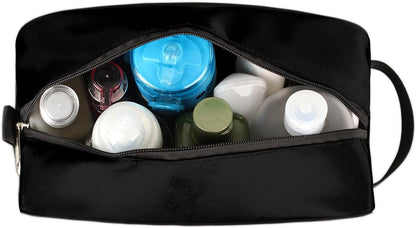 Travel Toiletry Bag for Boys Kids - Yellow Basketball Waterproof Hanging Cosmetic Hygiene Bags Lightweight Large Shave Kit for Toiletries Accessories Bathroom Stuff, Gifts for Men