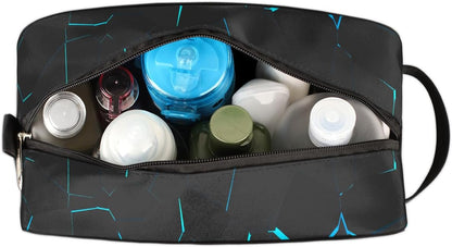 Travel Toiletry Bag for Boys Kids - Yellow Basketball Waterproof Hanging Cosmetic Hygiene Bags Lightweight Large Shave Kit for Toiletries Accessories Bathroom Stuff, Gifts for Men