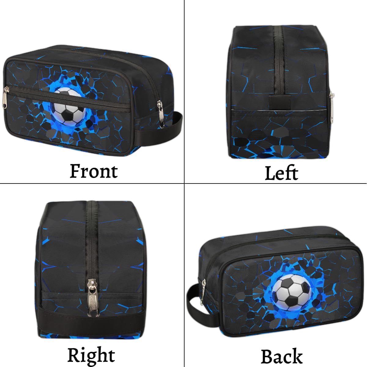 Travel Toiletry Bag for Boys Kids - Yellow Basketball Waterproof Hanging Cosmetic Hygiene Bags Lightweight Large Shave Kit for Toiletries Accessories Bathroom Stuff, Gifts for Men