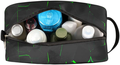 Travel Toiletry Bag for Boys Kids - Yellow Basketball Waterproof Hanging Cosmetic Hygiene Bags Lightweight Large Shave Kit for Toiletries Accessories Bathroom Stuff, Gifts for Men