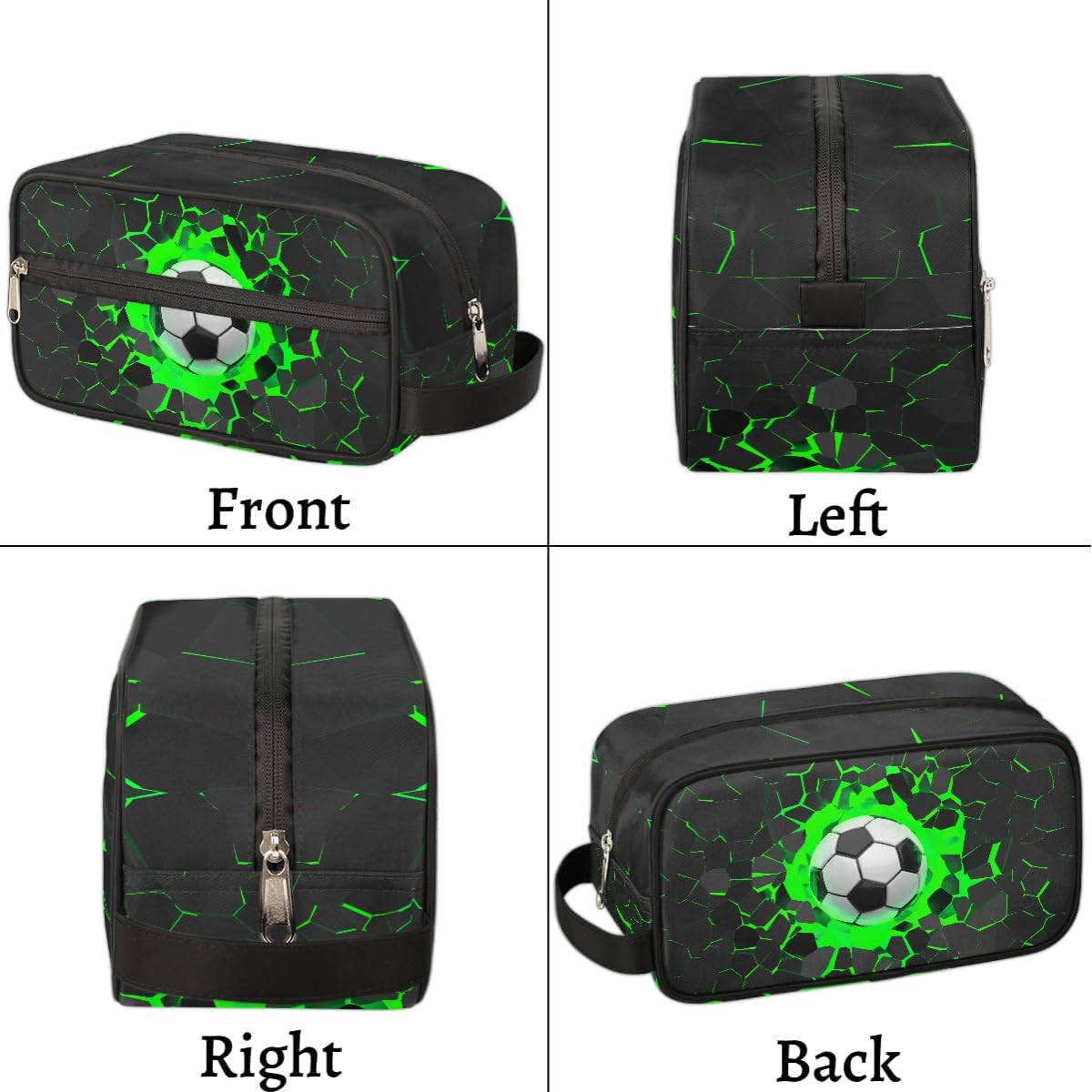 Travel Toiletry Bag for Boys Kids - Yellow Basketball Waterproof Hanging Cosmetic Hygiene Bags Lightweight Large Shave Kit for Toiletries Accessories Bathroom Stuff, Gifts for Men