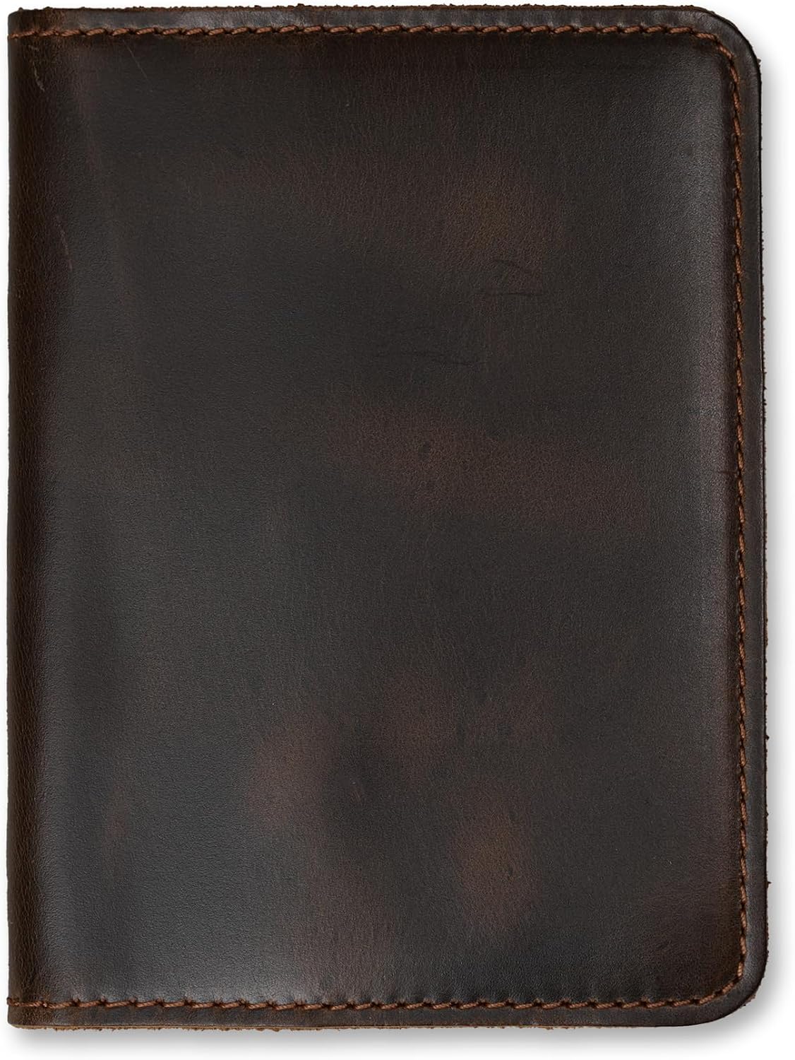 Personalized Leather, Passport Holder For Travel | Handmade Passport Wallet Cover Case | Travel Document Holder, Passport Cover for Men, Women, and Family | Pike (Alpine Whiskey)
