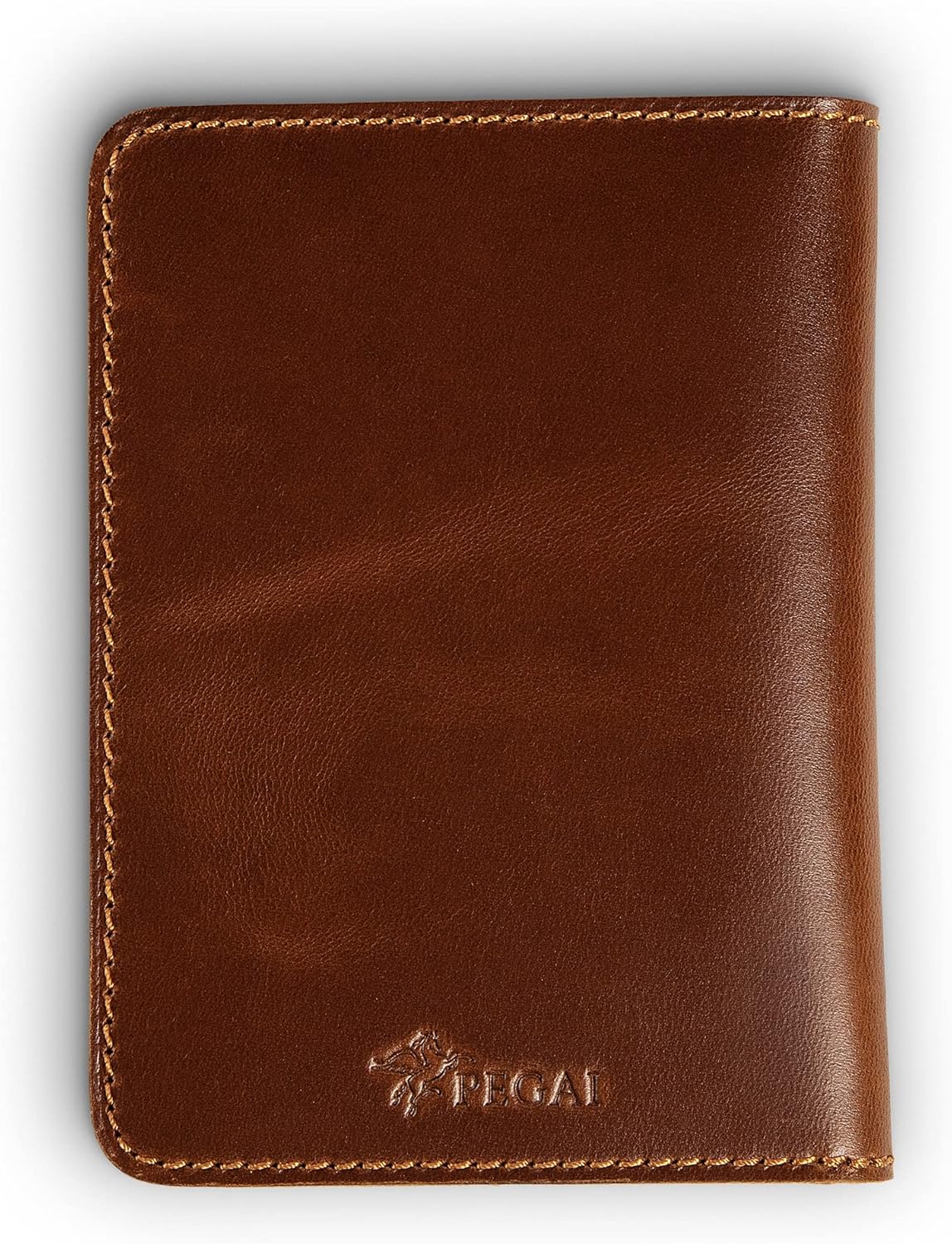 Personalized Leather, Passport Holder For Travel | Handmade Passport Wallet Cover Case | Travel Document Holder, Passport Cover for Men, Women, and Family | Pike (Alpine Whiskey)