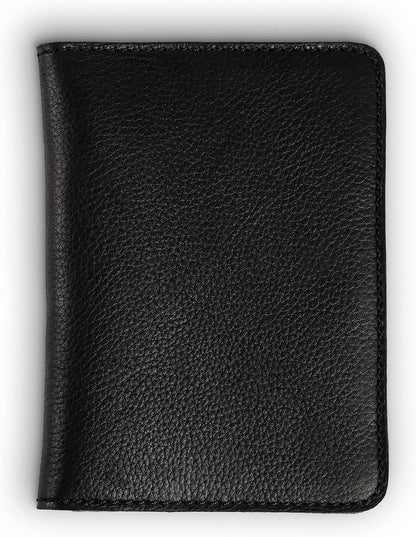 Personalized Leather, Passport Holder For Travel | Handmade Passport Wallet Cover Case | Travel Document Holder, Passport Cover for Men, Women, and Family | Pike (Alpine Whiskey)