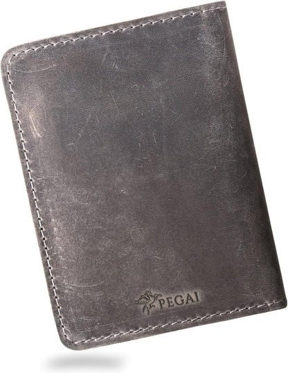 Personalized Leather, Passport Holder For Travel | Handmade Passport Wallet Cover Case | Travel Document Holder, Passport Cover for Men, Women, and Family | Pike (Alpine Whiskey)