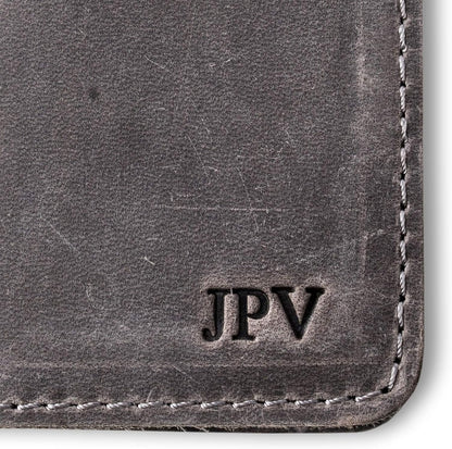 Personalized Leather, Passport Holder For Travel | Handmade Passport Wallet Cover Case | Travel Document Holder, Passport Cover for Men, Women, and Family | Pike (Alpine Whiskey)