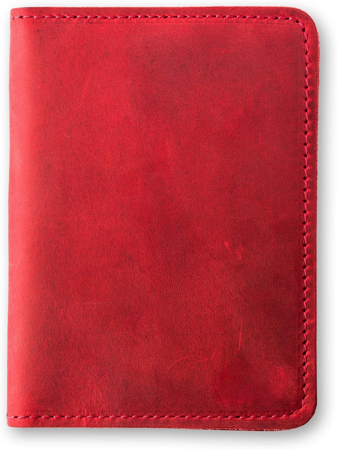 Personalized Leather, Passport Holder For Travel | Handmade Passport Wallet Cover Case | Travel Document Holder, Passport Cover for Men, Women, and Family | Pike (Alpine Whiskey)
