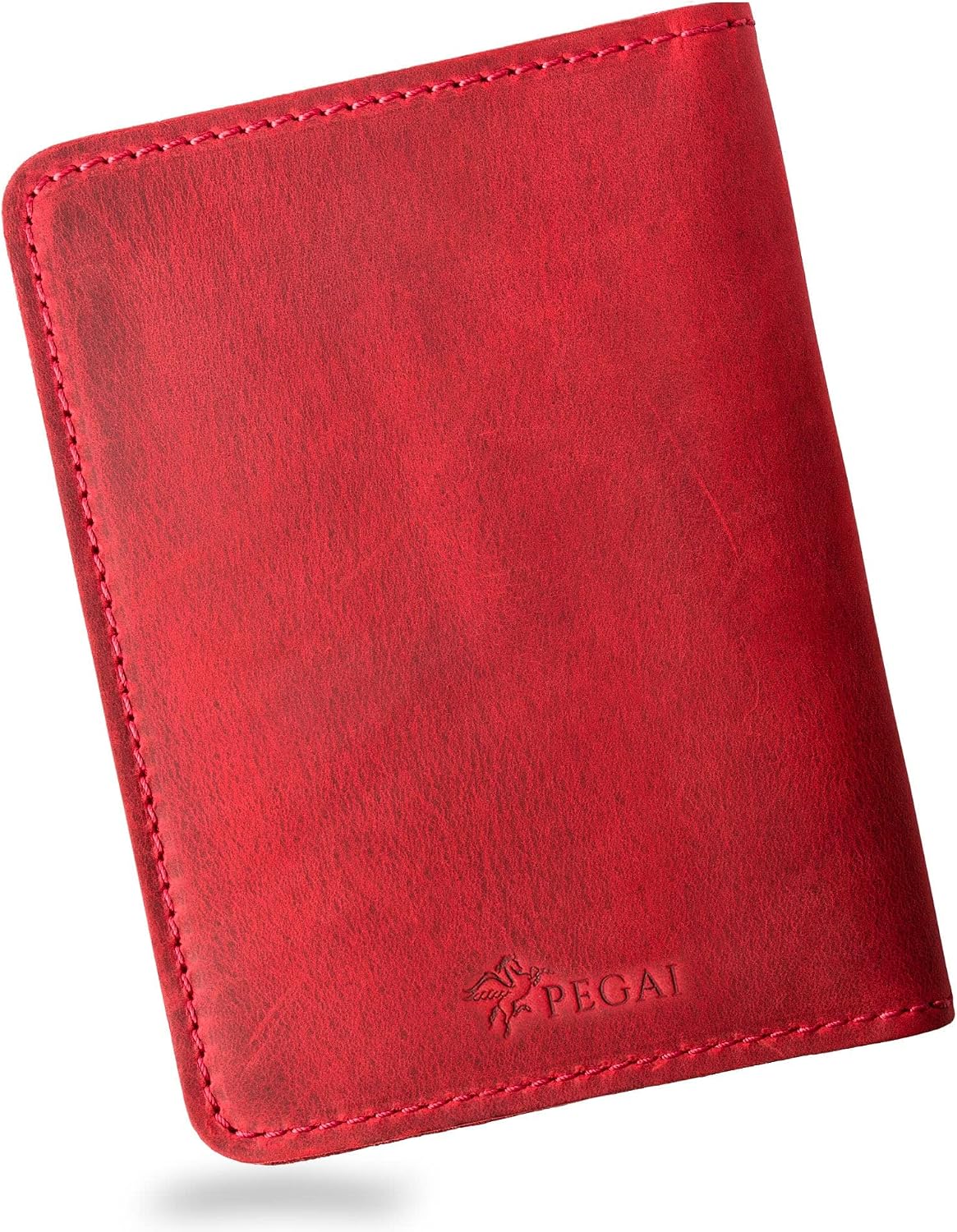 Personalized Leather, Passport Holder For Travel | Handmade Passport Wallet Cover Case | Travel Document Holder, Passport Cover for Men, Women, and Family | Pike (Alpine Whiskey)