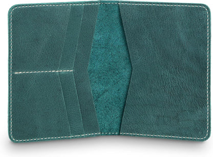 Personalized Leather, Passport Holder For Travel | Handmade Passport Wallet Cover Case | Travel Document Holder, Passport Cover for Men, Women, and Family | Pike (Alpine Whiskey)