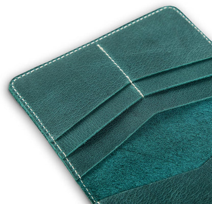 Personalized Leather, Passport Holder For Travel | Handmade Passport Wallet Cover Case | Travel Document Holder, Passport Cover for Men, Women, and Family | Pike (Alpine Whiskey)