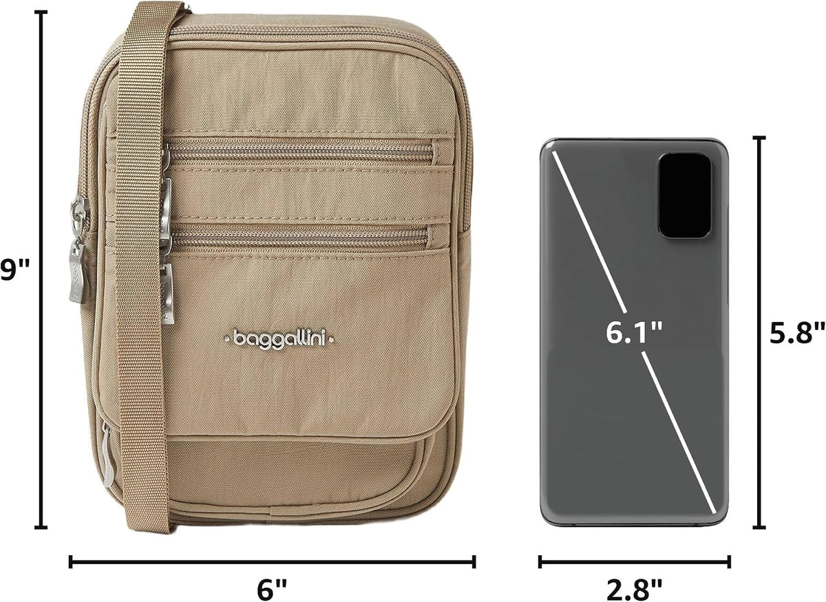 Journey Crossbody Bags for Women 9x6 Small Lightweight Travel Handbag W/RFID