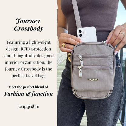 Journey Crossbody Bags for Women 9x6 Small Lightweight Travel Handbag W/RFID
