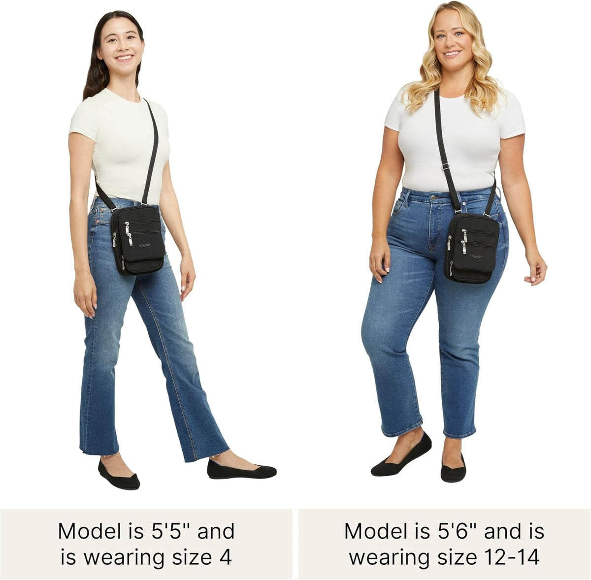 Journey Crossbody Bags for Women 9x6 Small Lightweight Travel Handbag W/RFID