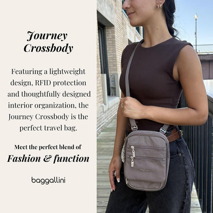 Journey Crossbody Bags for Women 9x6 Small Lightweight Travel Handbag W/RFID