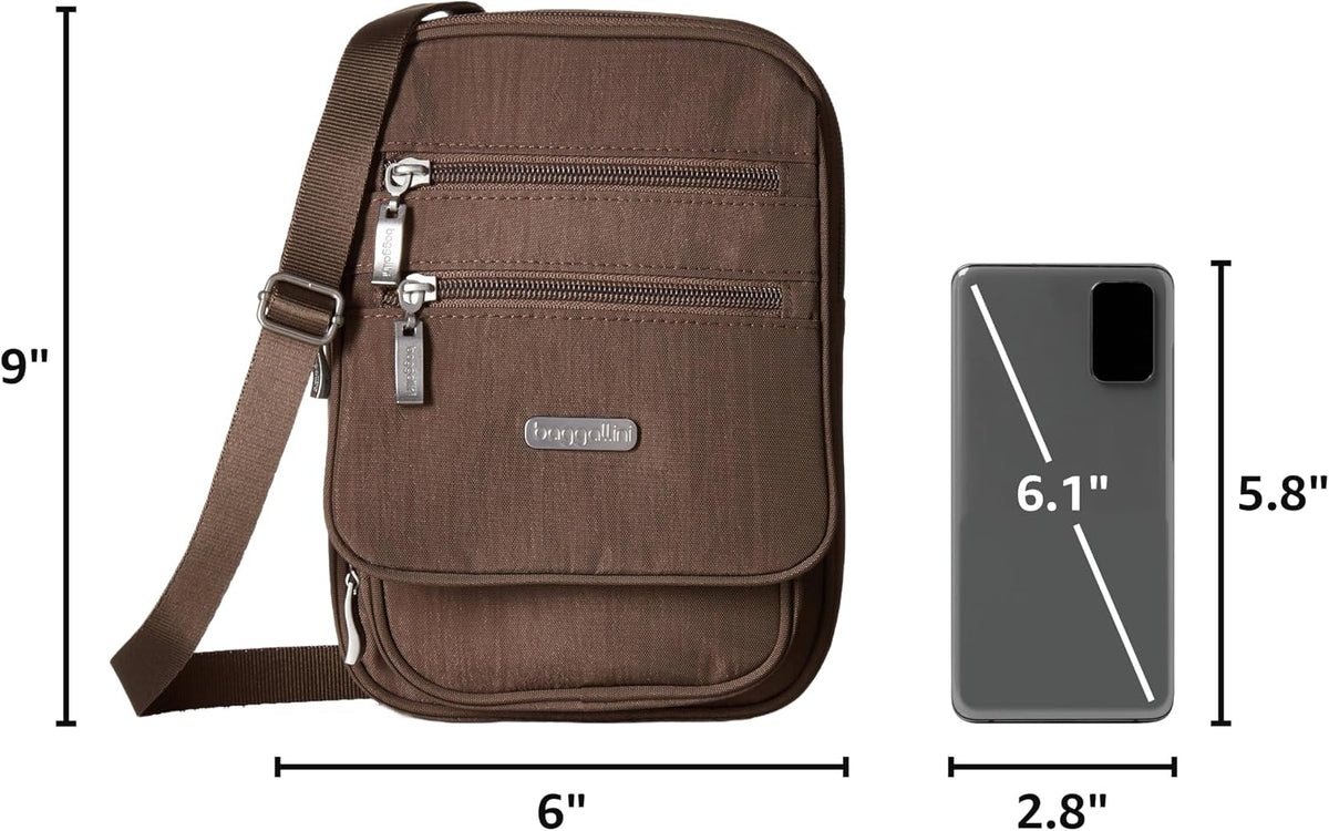 Journey Crossbody Bags for Women 9x6 Small Lightweight Travel Handbag W/RFID